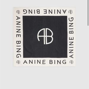 Anine Bing - Praia Sarong - Black and Cream